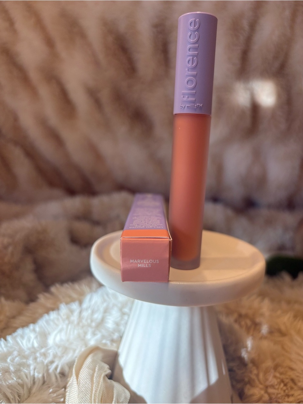 Florence by Mills by Millie Bobby Brown - Lip Gloss in‎ Peach “Marvelous Mills”